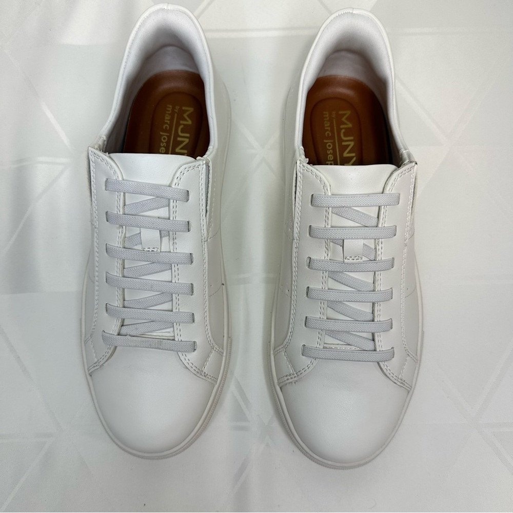 Marc Joseph New York Women’s White Hands-free Slip On Sneakers Size 7.5